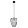 Chandelier on a string BLANCHE 1xE27/11W/230V black