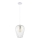 Chandelier on a string BLANCHE 1xE27/11W/230V white