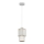 Chandelier on a string BLANCO 1xE27/60W/230V white