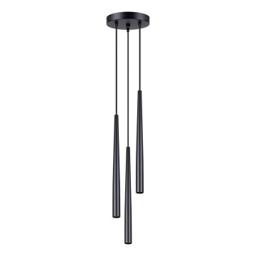 Chandelier on a string BLISS 3xG9/8W/230V black