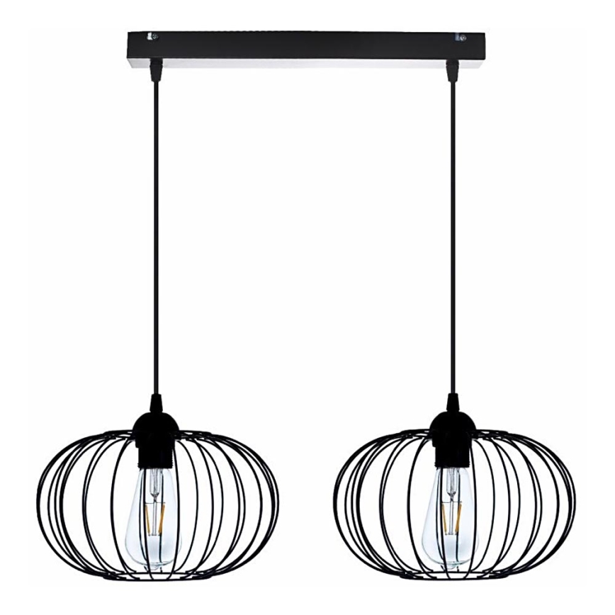 Chandelier on a string BOCCA 2xE27/60W/230V