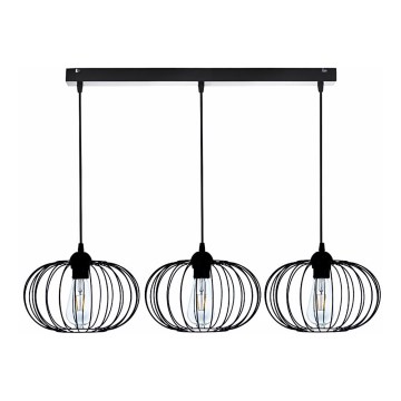 Chandelier on a string BOCCA 3xE27/60W/230V
