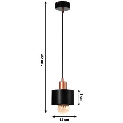 Chandelier on a string BODO 1xE27/60W/230V