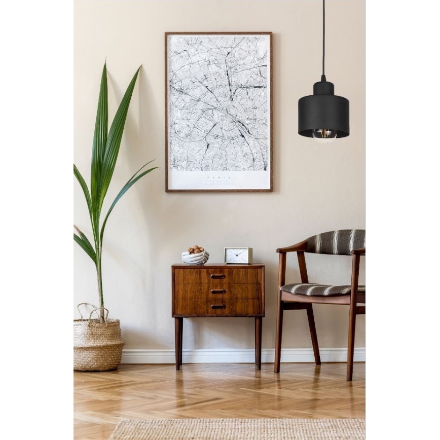 Chandelier on a string BODO 1xE27/60W/230V