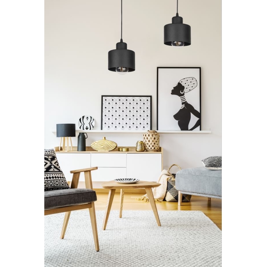 Chandelier on a string BODO 1xE27/60W/230V