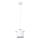 Chandelier on a string BODO 1xE27/60W/230V white