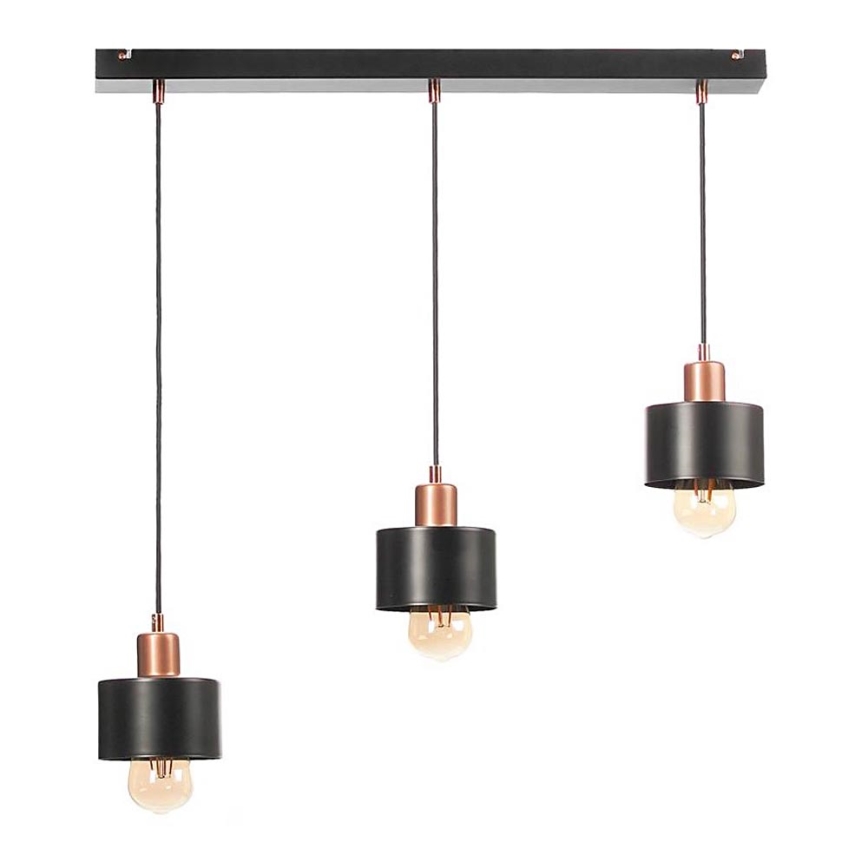 Chandelier on a string BODO 3xE27/60W/230V