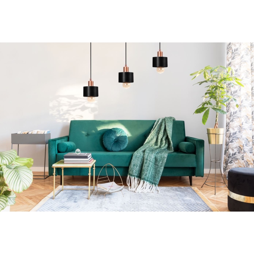 Chandelier on a string BODO 3xE27/60W/230V