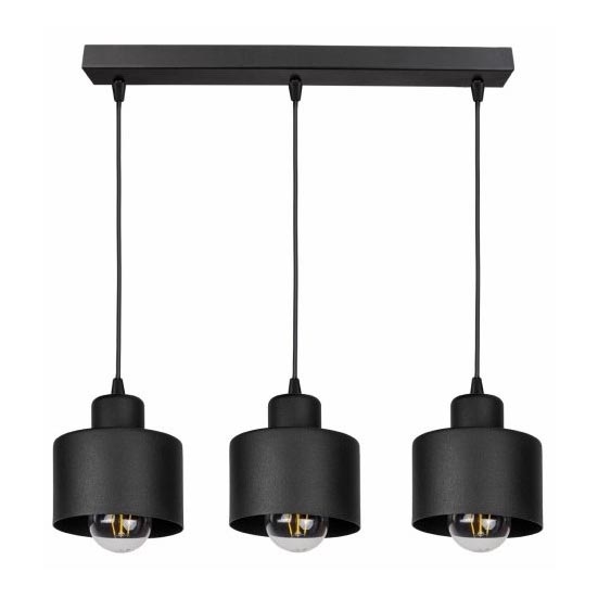Chandelier on a string BODO 3xE27/60W/230V