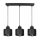 Chandelier on a string BODO 3xE27/60W/230V