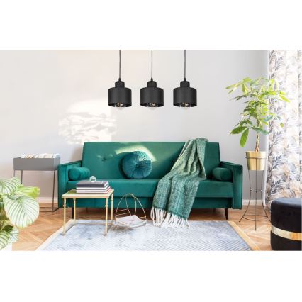 Chandelier on a string BODO 3xE27/60W/230V