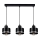 Chandelier on a string BODO SILVER 3xE27/60W/230V