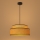 Chandelier on a string BOHO 1xE27/60W/230V beige