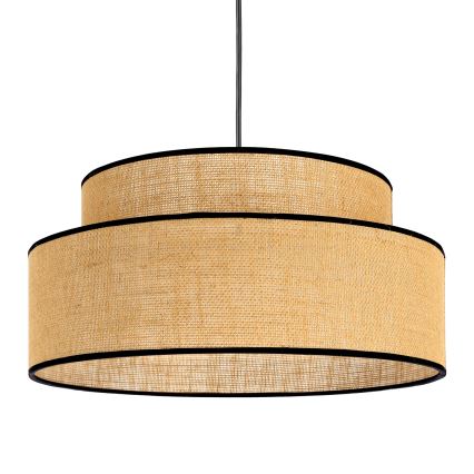 Chandelier on a string BOHO 1xE27/60W/230V beige