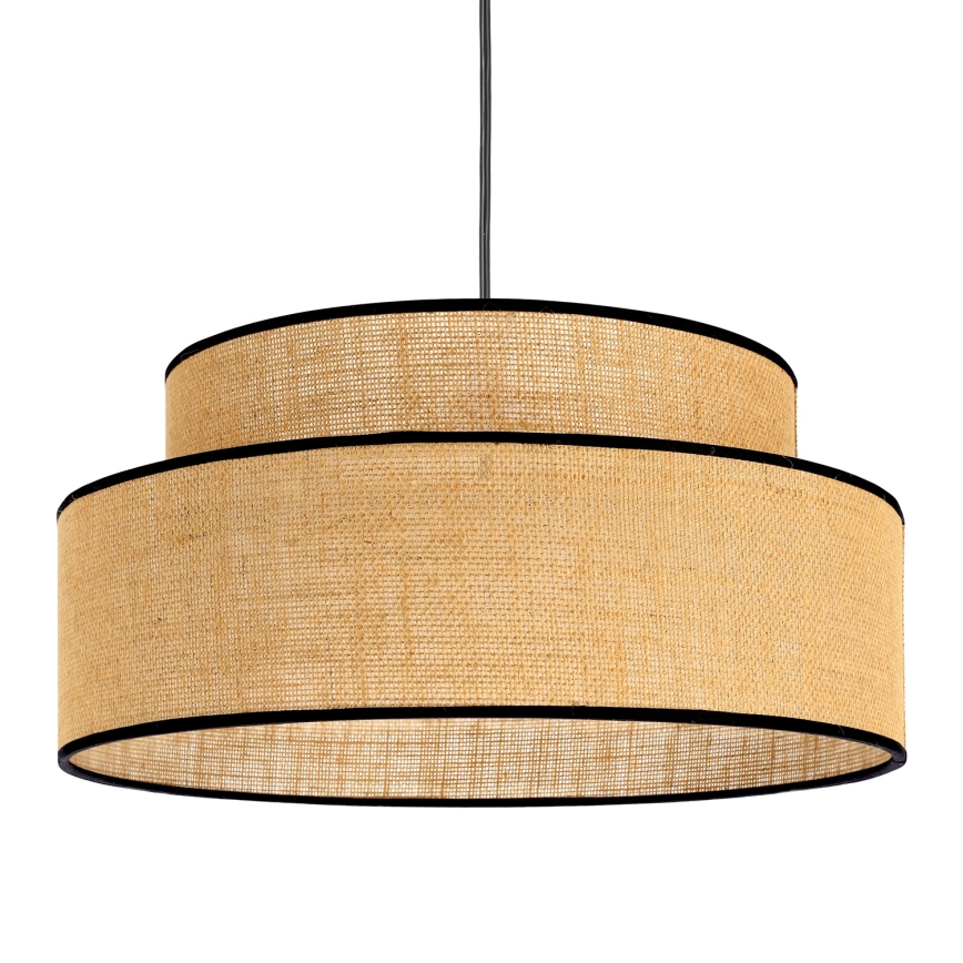Chandelier on a string BOHO 1xE27/60W/230V beige