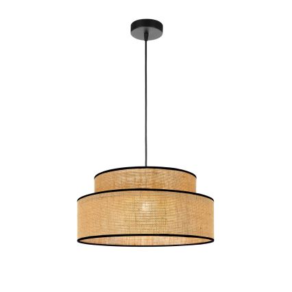 Chandelier on a string BOHO 1xE27/60W/230V beige