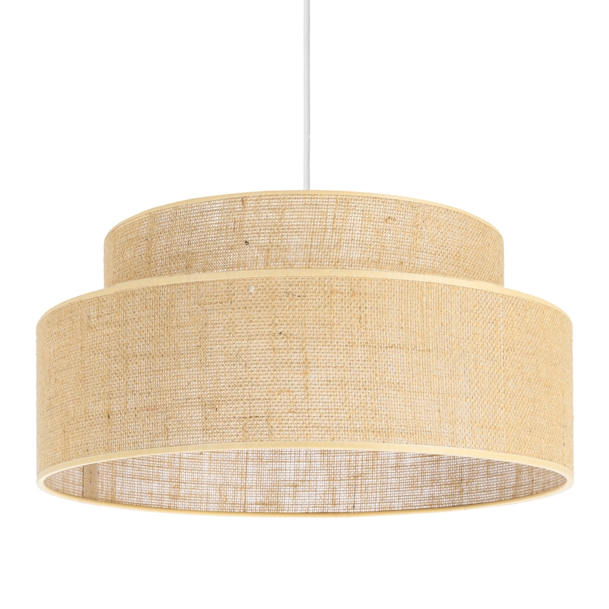 Chandelier on a string BOHO 1xE27/60W/230V beige