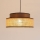 Chandelier on a string BOHO 1xE27/60W/230V brown/beige