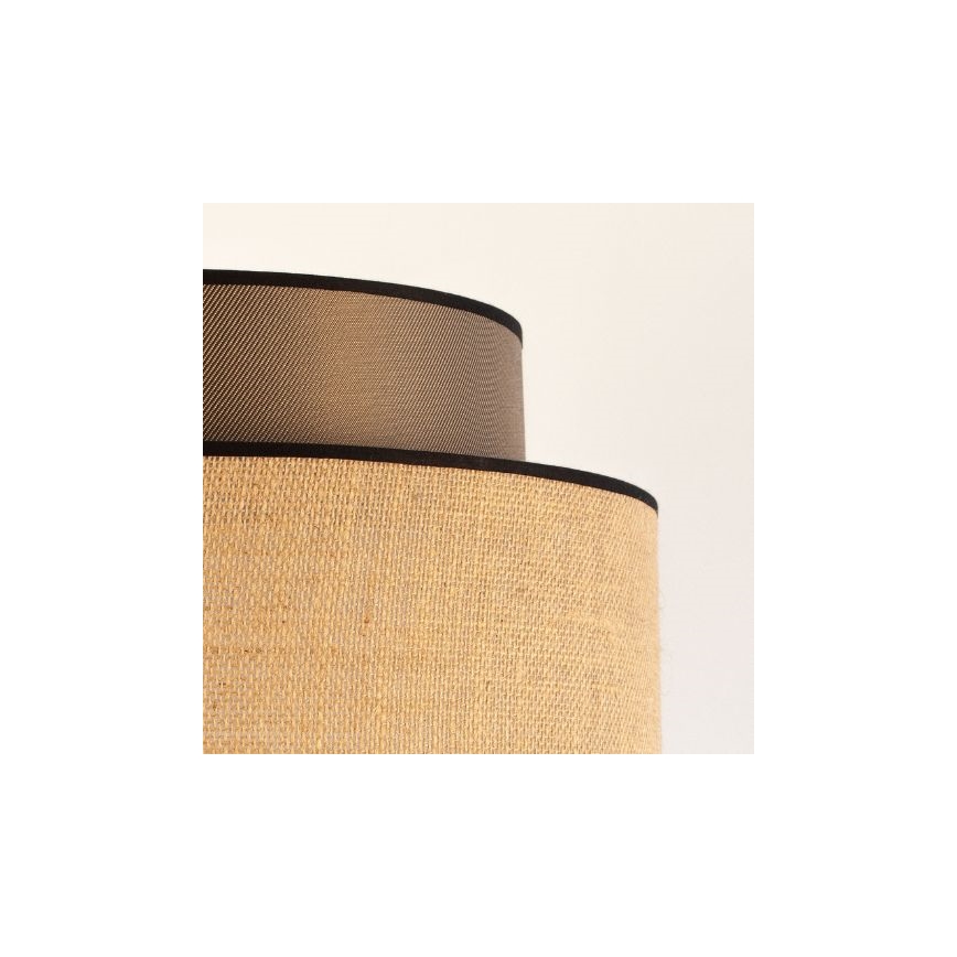 Chandelier on a string BOHO 1xE27/60W/230V brown/beige