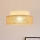 Chandelier on a string BOHO 1xE27/60W/230V creamy/beige