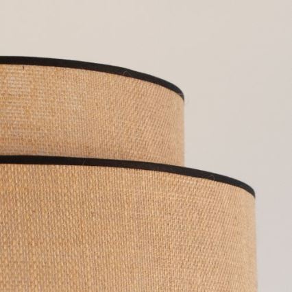 Chandelier on a string BOHO 1xE27/60W/230V d. 40 cm beige