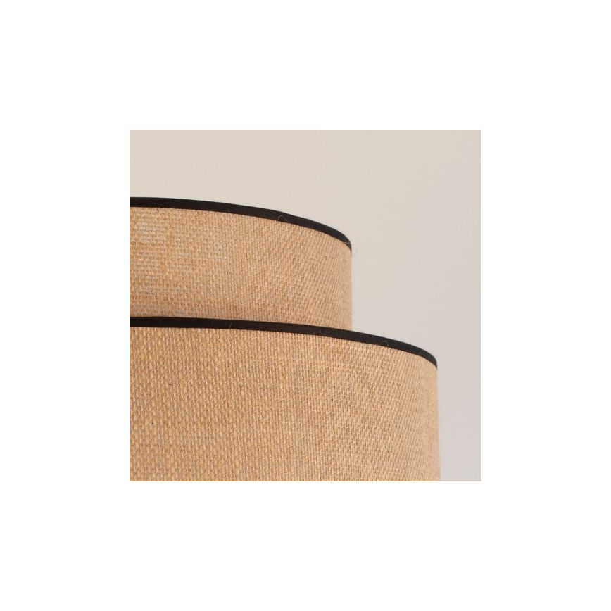 Chandelier on a string BOHO 1xE27/60W/230V d. 40 cm beige