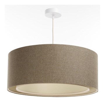 Chandelier on a string BOHO TRINITI 1xE27/60W/230V brown