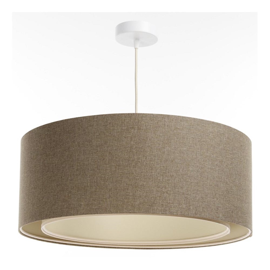 Chandelier on a string BOHO TRINITI 1xE27/60W/230V brown
