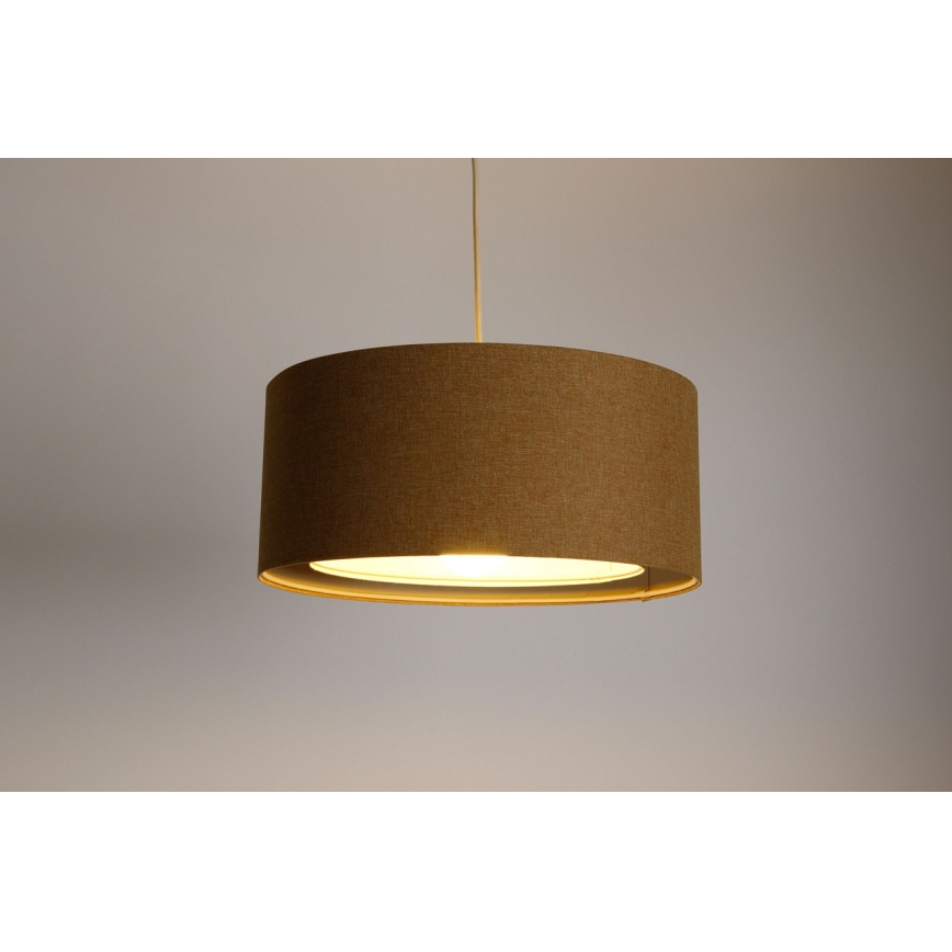 Chandelier on a string BOHO TRINITI 1xE27/60W/230V brown