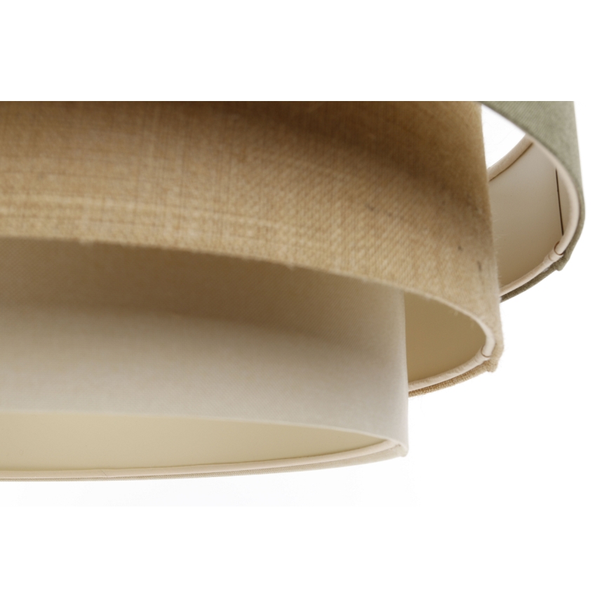 Chandelier on a string BOHO TRINITI 1xE27/60W/230V grey/beige/creamy
