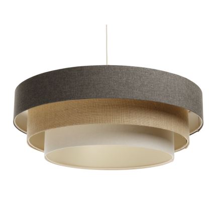 Chandelier on a string BOHO TRINITI 1xE27/60W/230V grey/beige/creamy