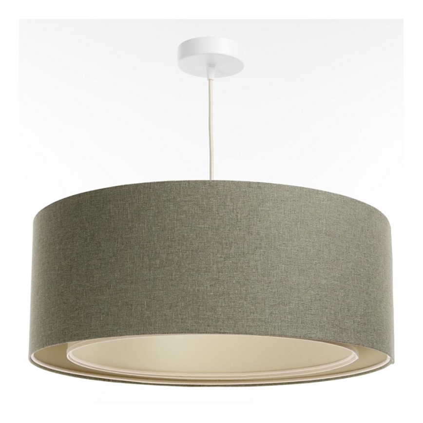 Chandelier on a string BOHO TRINITI 1xE27/60W/230V grey