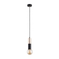 Chandelier on a string BOLID 1xE27/60W/230V golden/black