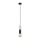 Chandelier on a string BOLID 1xE27/60W/230V golden/black