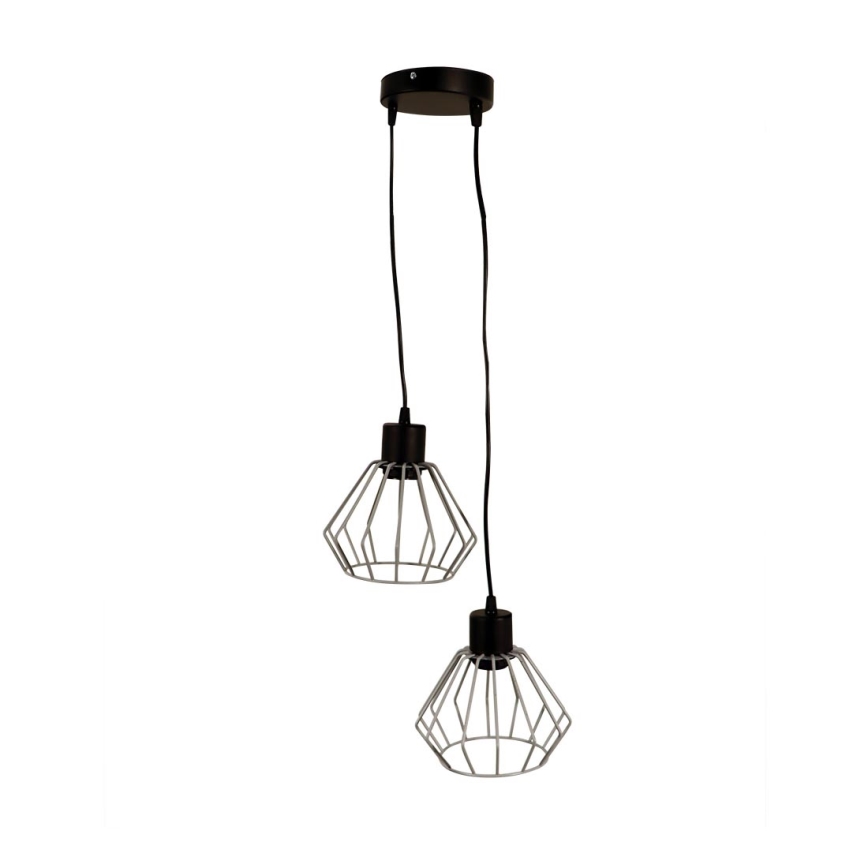 Chandelier on a string BONOX 2xE27/60W/230V