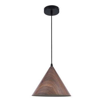 Chandelier on a string BOSCO 1xE27/15W/230V brown