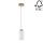 Chandelier on a string BOSCO 1xE27/60W/230V birch - FSC certified