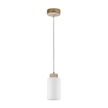 Chandelier on a string BOSCO 1xE27/60W/230V birch