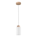 Chandelier on a string BOSCO 1xE27/60W/230V oak
