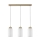 Chandelier on a string BOSCO 3xE27/60W/230V birch
