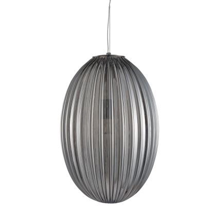Chandelier on a string BRAGA 1xE27/60W/230V grey