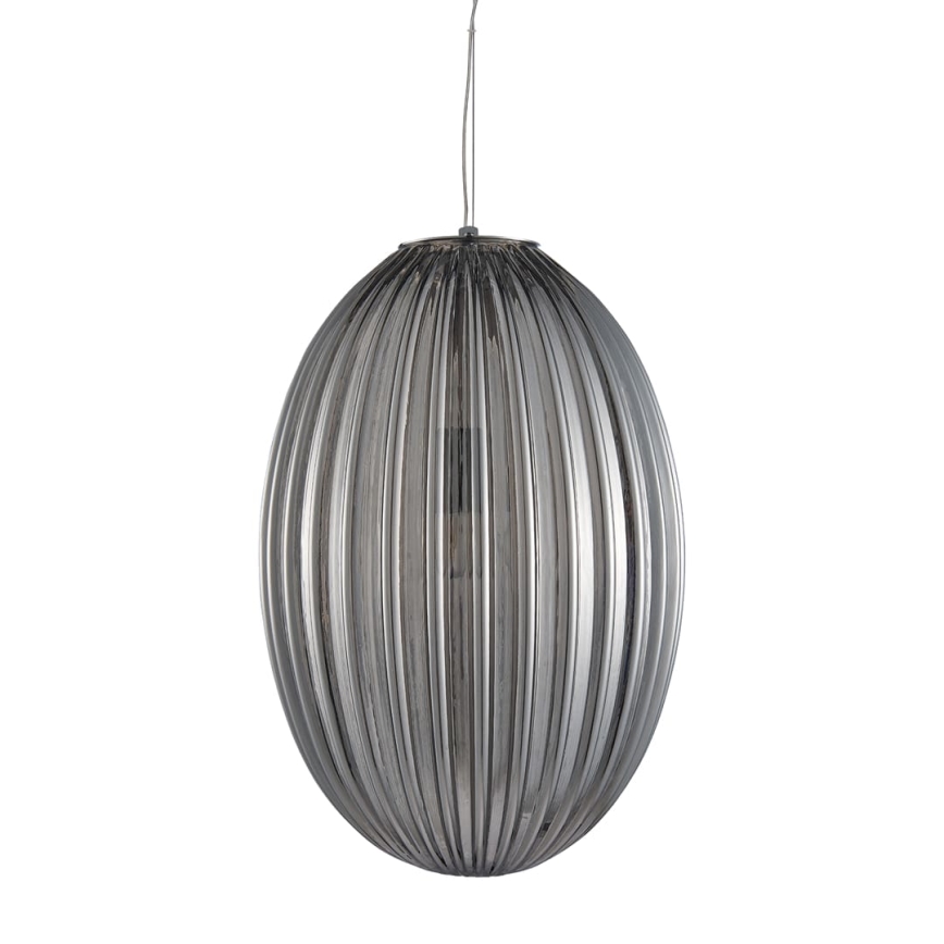 Chandelier on a string BRAGA 1xE27/60W/230V grey
