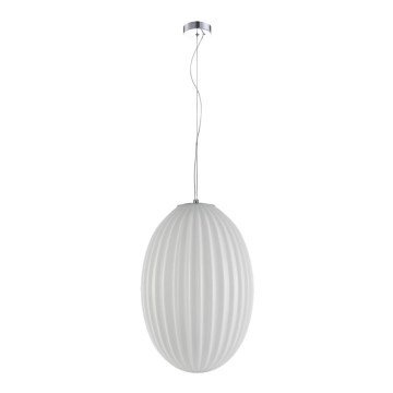 Chandelier on a string BRAGA 1xE27/60W/230V white