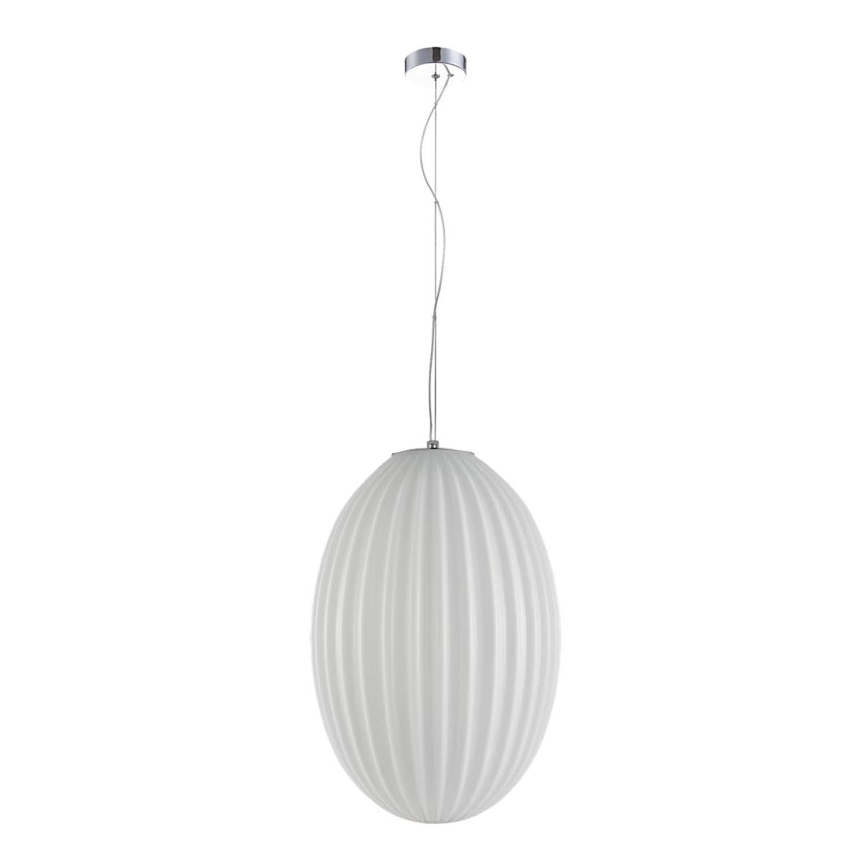 Chandelier on a string BRAGA 1xE27/60W/230V white