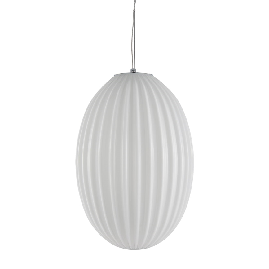 Chandelier on a string BRAGA 1xE27/60W/230V white