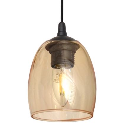 Chandelier on a string BRILLANT 1xE27/15W/230V beige