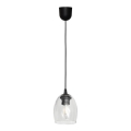 Chandelier on a string BRILLANT 1xE27/15W/230V transparent
