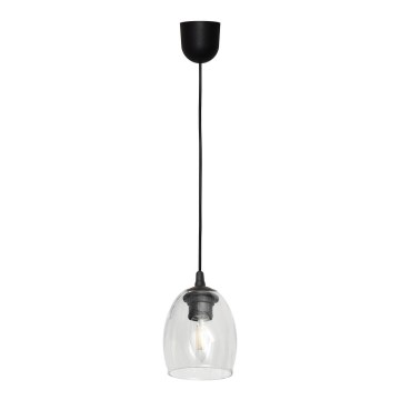 Chandelier on a string BRILLANT 1xE27/15W/230V transparent