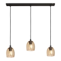 Chandelier on a string BRILLANT 3xE27/15W/230V beige