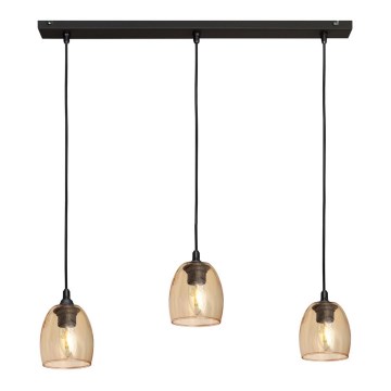 Chandelier on a string BRILLANT 3xE27/15W/230V beige